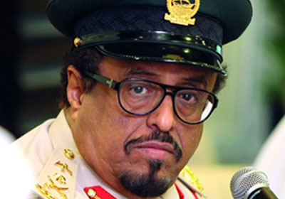 رئيس شرطة دبي السابق ضاحي خلفان